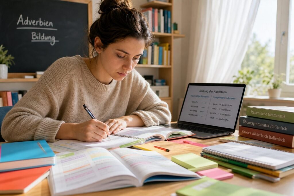 Die Bildung der Adverbien